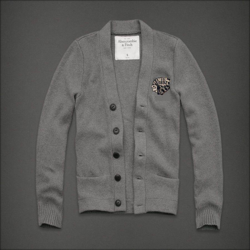 Abercrombie Fitch Hombres Cardigan Jersey AF6369